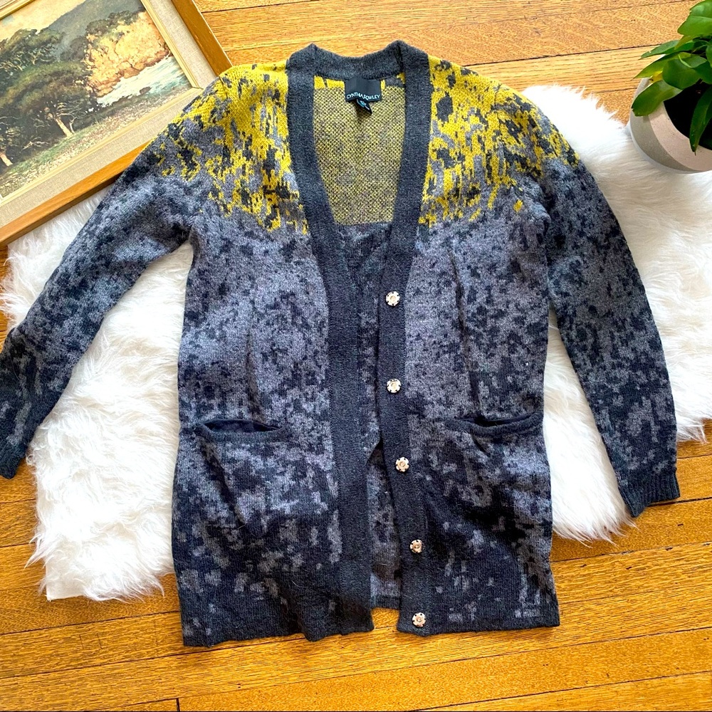 Cynthia Rowley Mohair Blend Cardigan